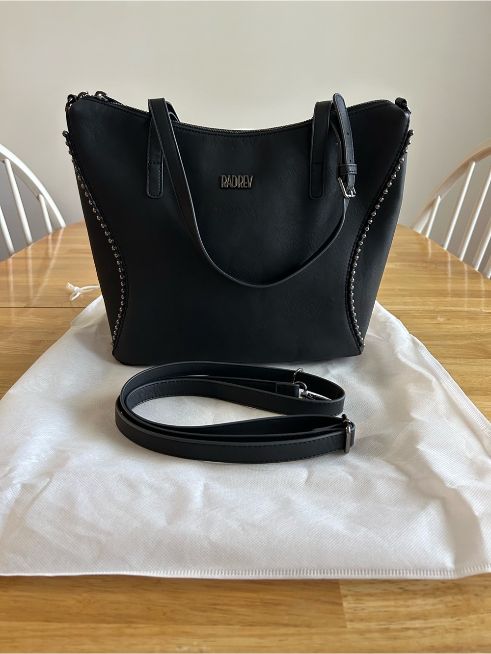Rad Rev Bubble Tote Matte Black